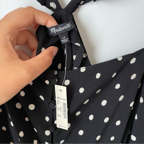 Madewell Polka Dot Tank Top - Picture 2 of 6